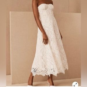 BHLDN Sachin &Babi Lace Tea Dress sz 6 new